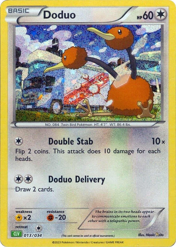 Image for Doduo (013/034) (CL) - Pokemon