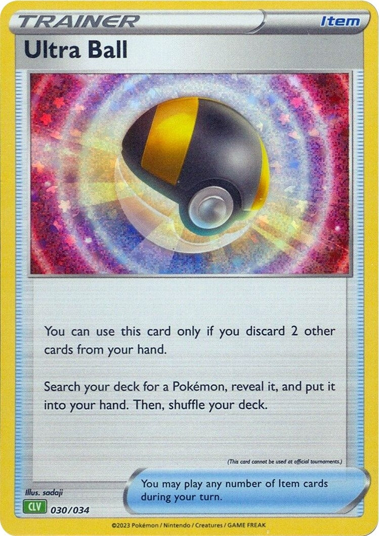 Image for Ultra Ball (CLV) (030/034) (CL) - Pokemon