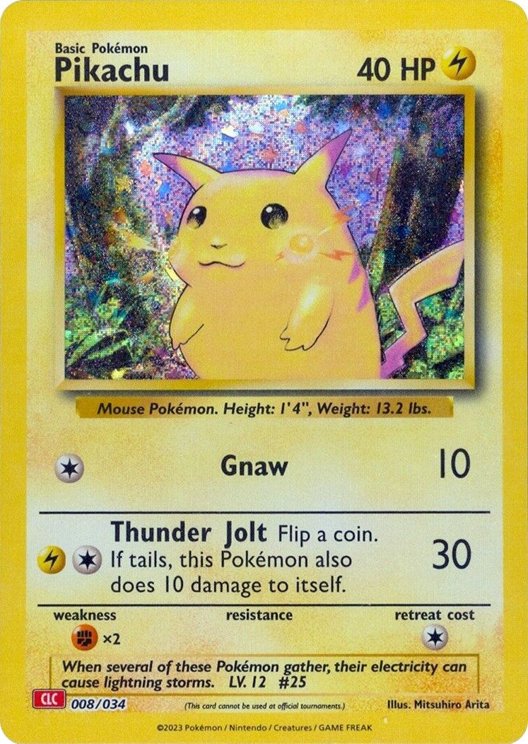 Image for Pikachu (008/034) (CL) - Pokemon