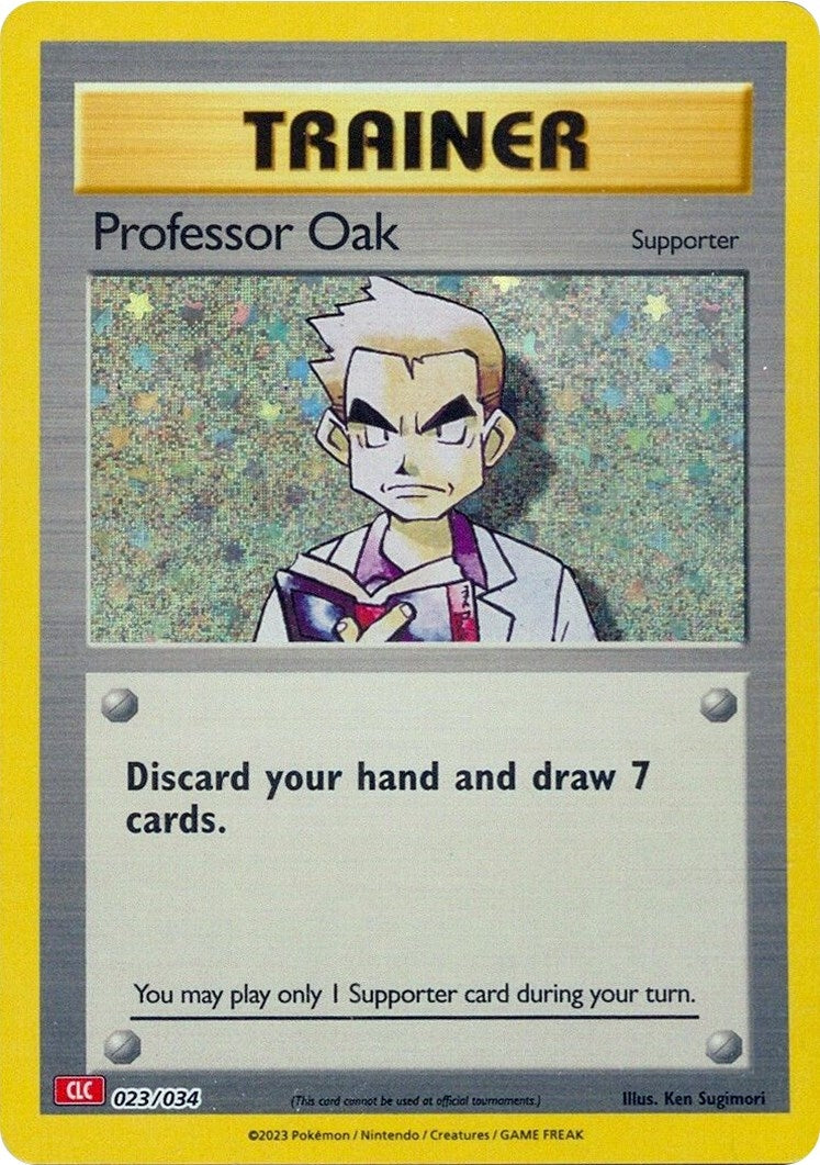 Image for Professor Oak (CLC) (023/034) (CL) - Pokemon