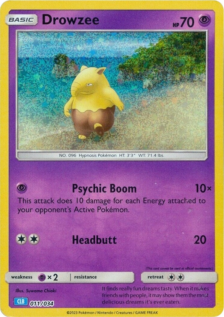 Image for Drowzee (011/034) (CL) - Pokemon