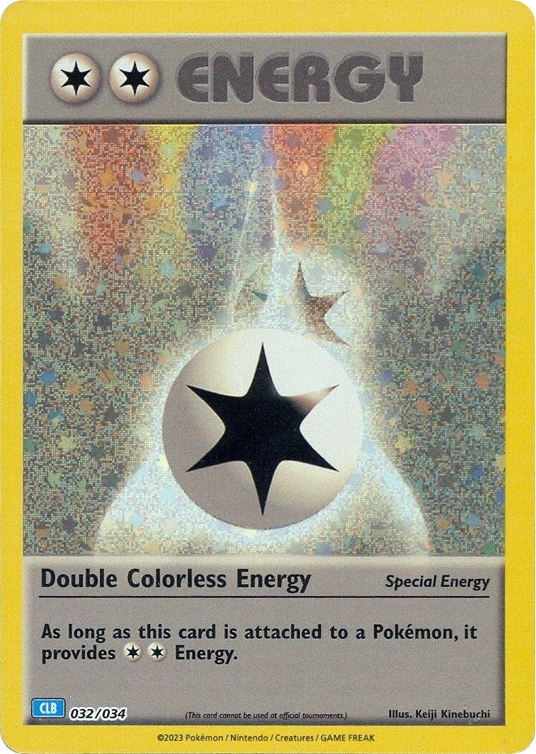 Image for Double Colorless Energy (CLB) (032/034) (CL) - Pokemon