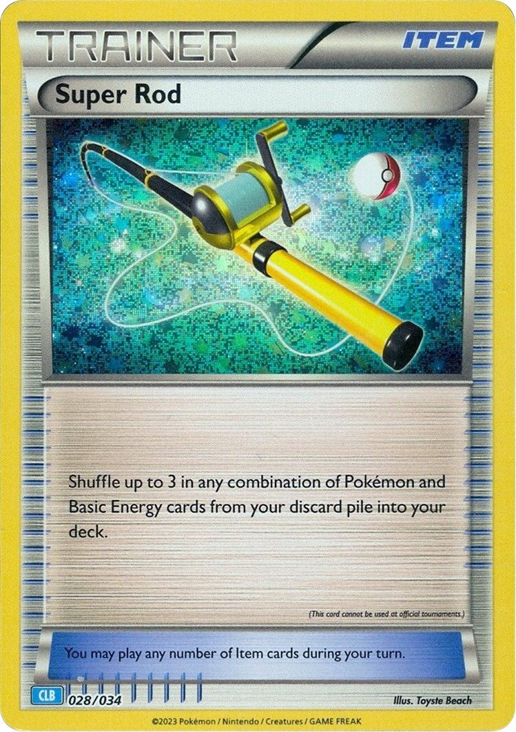 Image for Super Rod (CLB) (028/034) (CL) - Pokemon