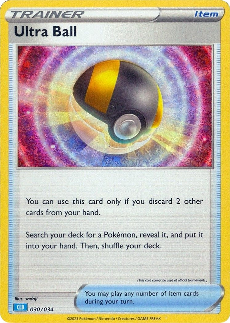 Image for Ultra Ball (CLB) (030/034) (CL) - Pokemon