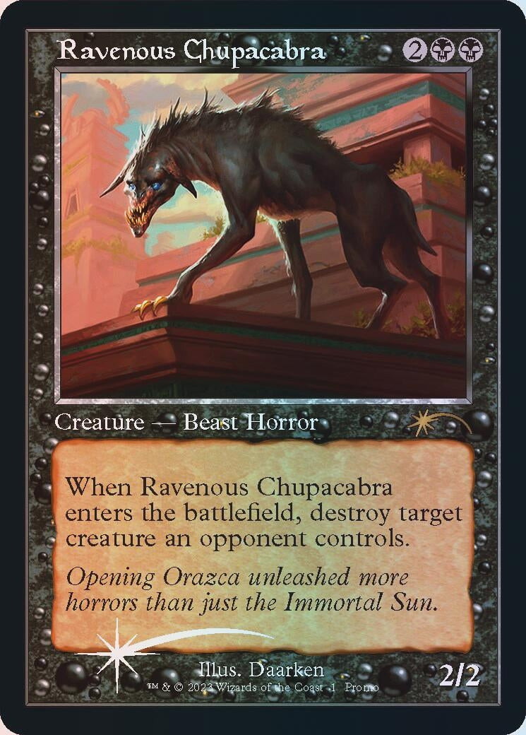 Image for Ravenous Chupacabra (Retro Frame) (1) - Magic: The Gathering