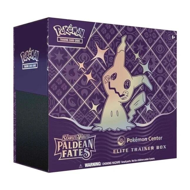 Image for Paldean Fates Pokemon Center Elite Trainer Box (Exclusive) - Pokemon