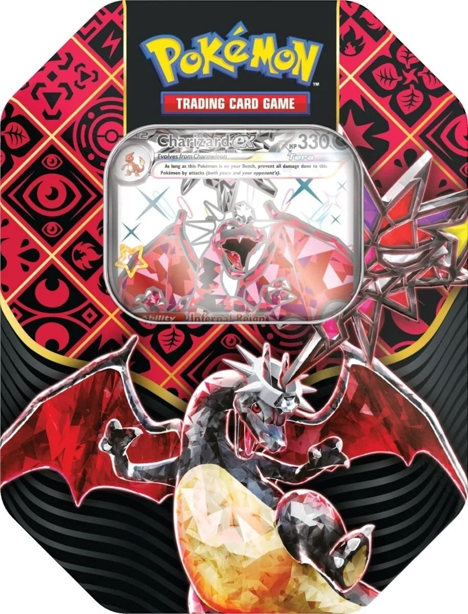 Image for Paldean Fates International Tin [Charizard ex] - Pokemon