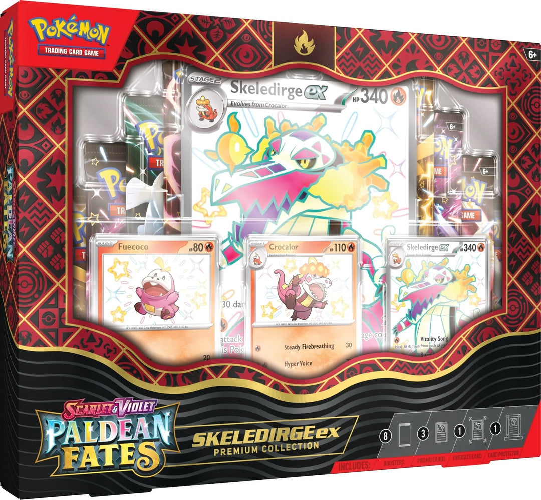 Image for Paldean Fates Premium Collection [Skeledirge ex] - Pokemon