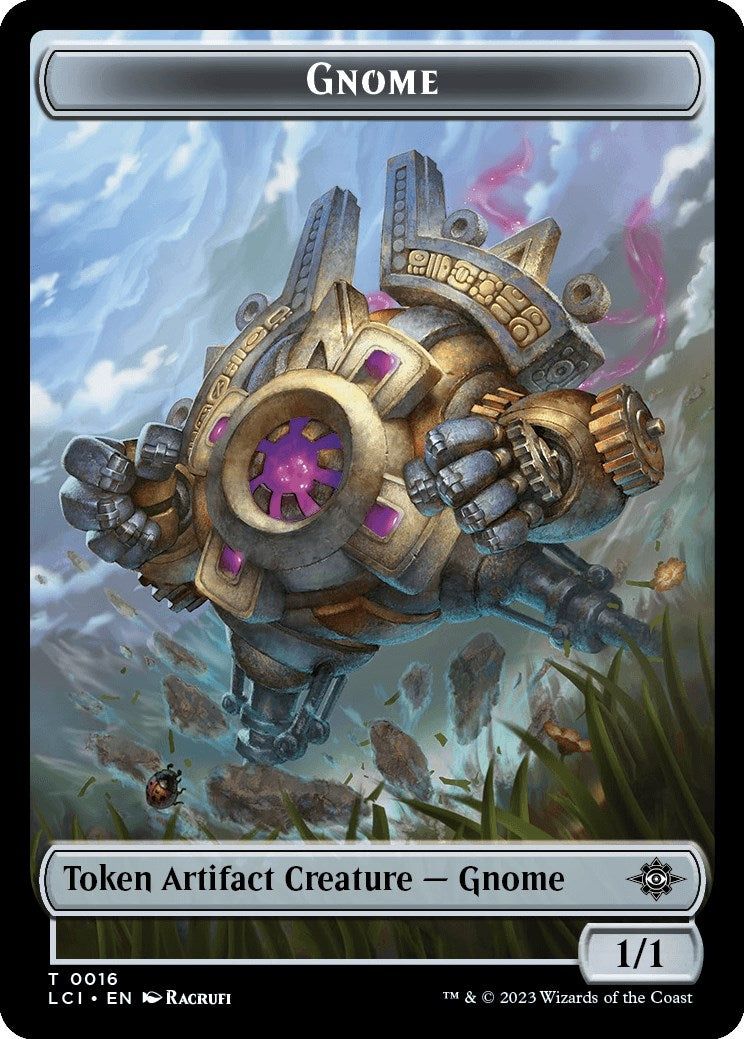 Image for Gnome // Dinosaur (0009) Double-Sided Token (16 // 9) - Magic: The Gathering