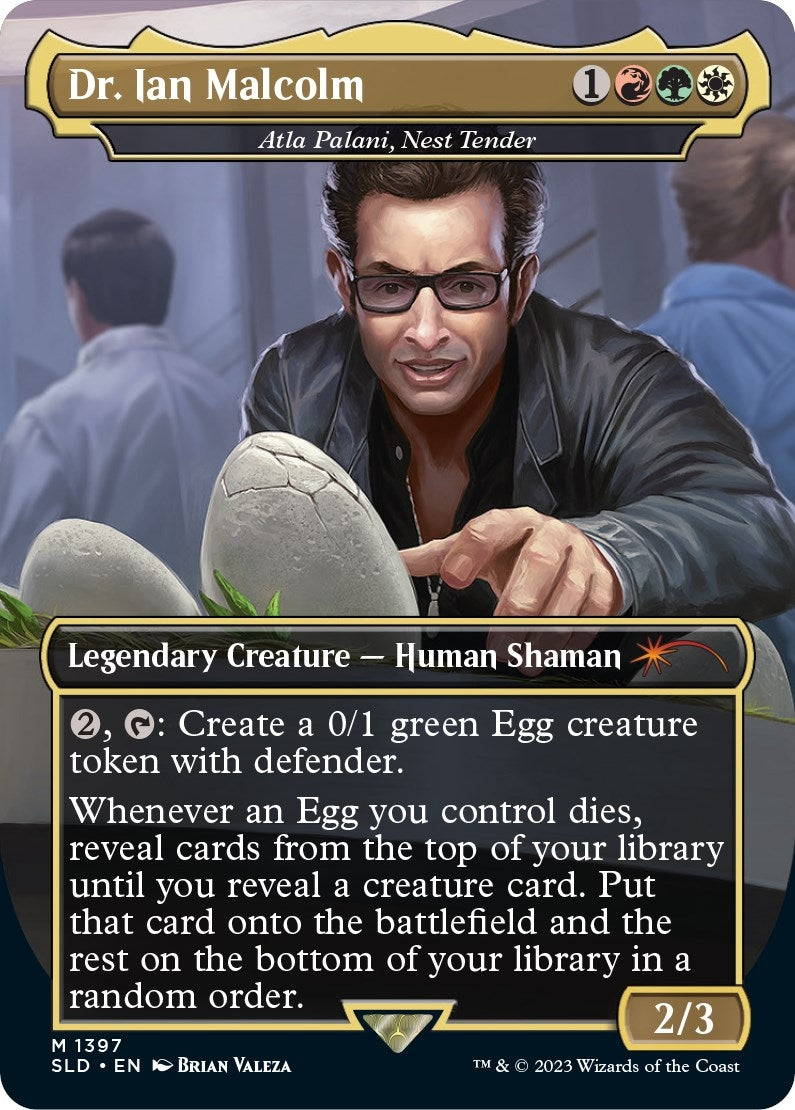 Image for Dr. Ian Malcolm - Atla Palani, Nest Tender (1397) - Magic: The Gathering