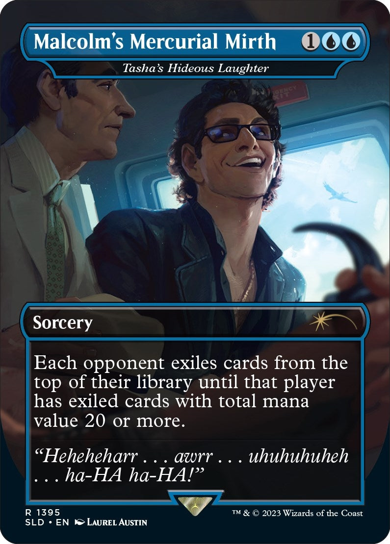 Image for Malcolm's Mercurial Mirth - Tasha's Hideous Laughter (1395) - Magic: The Gathering