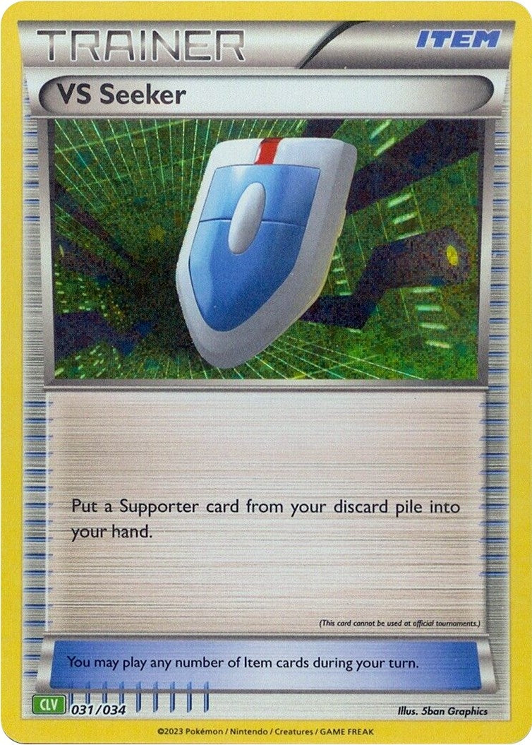 Image for VS Seeker (CLV) (031/034) (CL) - Pokemon