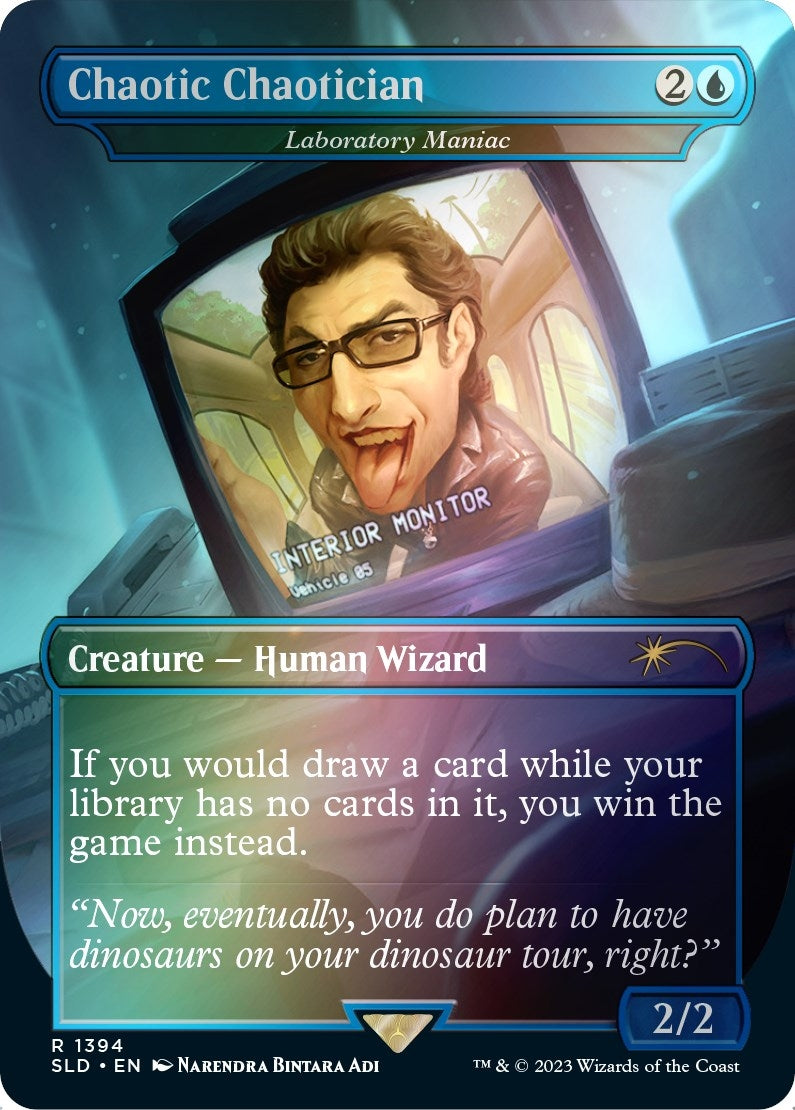 Image for Chaotic Chaotician - Laboratory Maniac (Rainbow Foil) (1394) - Magic: The Gathering