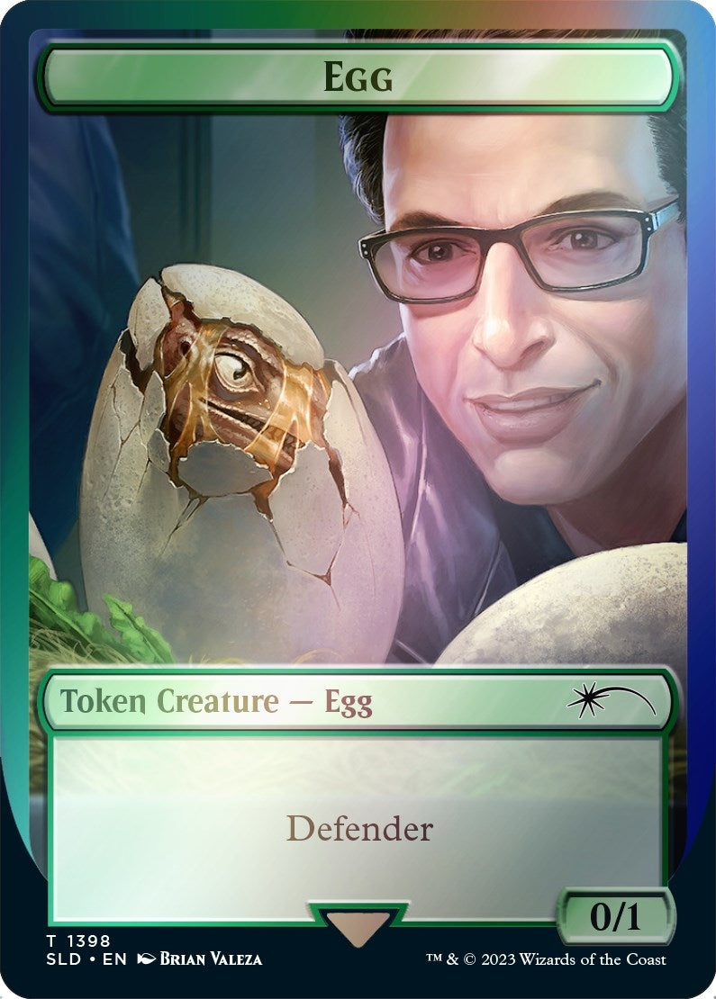 Image for Egg Token (Rainbow Foil) (1398) - Magic: The Gathering