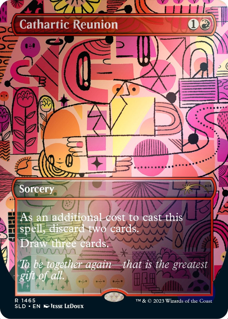 Image for Cathartic Reunion (1465) (Rainbow Foil) (1465) - Magic: The Gathering