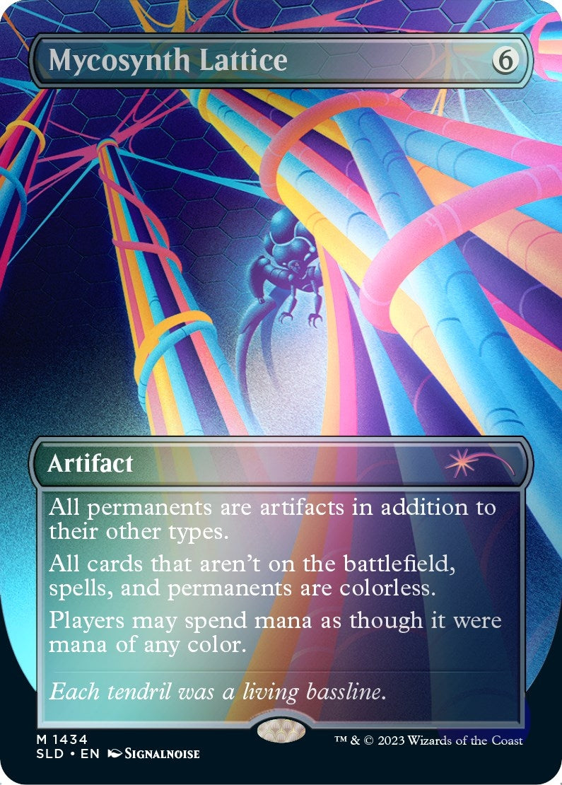 Image for Mycosynth Lattice (Rainbow Foil) (1434) - Magic: The Gathering