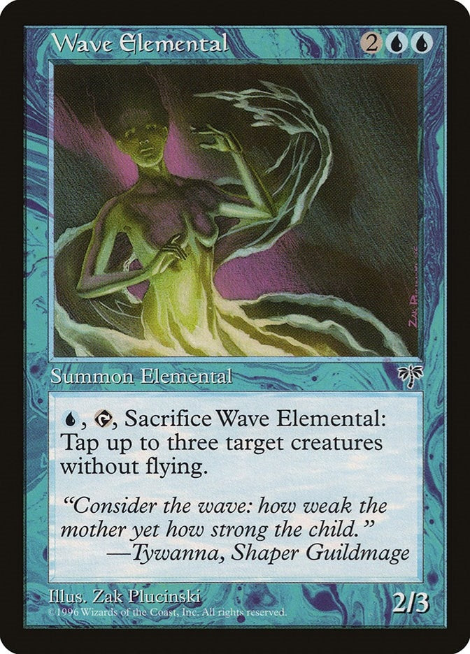 Image for Wave Elemental - Magic: The Gathering