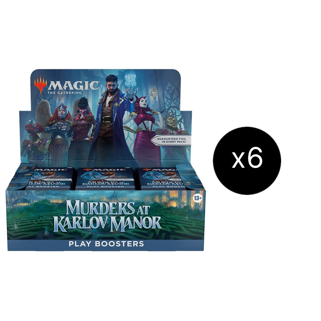 Image for Murders at Karlov Manor - Play Booster Display Case - Magic: The Gathering