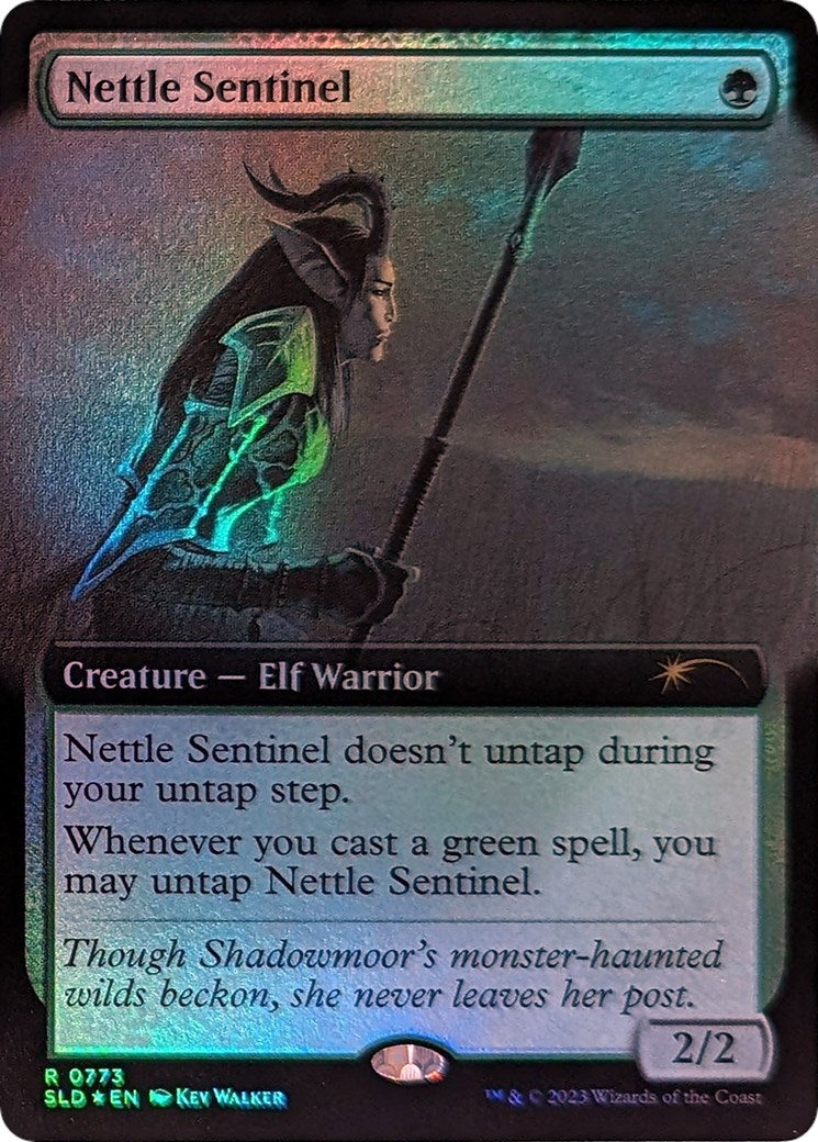 Image for Nettle Sentinel (Extended Art) (773) - Magic: The Gathering