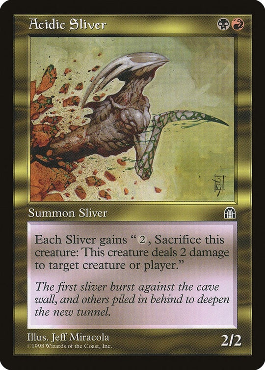 Image for Acidic Sliver (STH) - Magic: The Gathering
