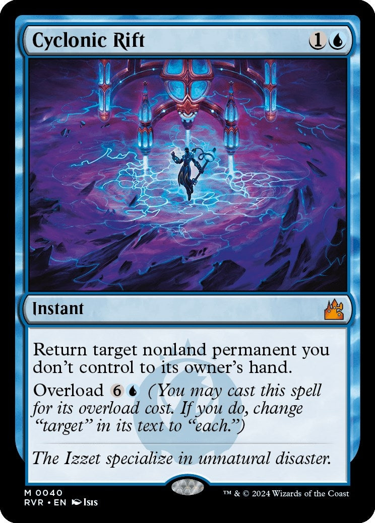 Image for Cyclonic Rift (40) - Magic: The Gathering