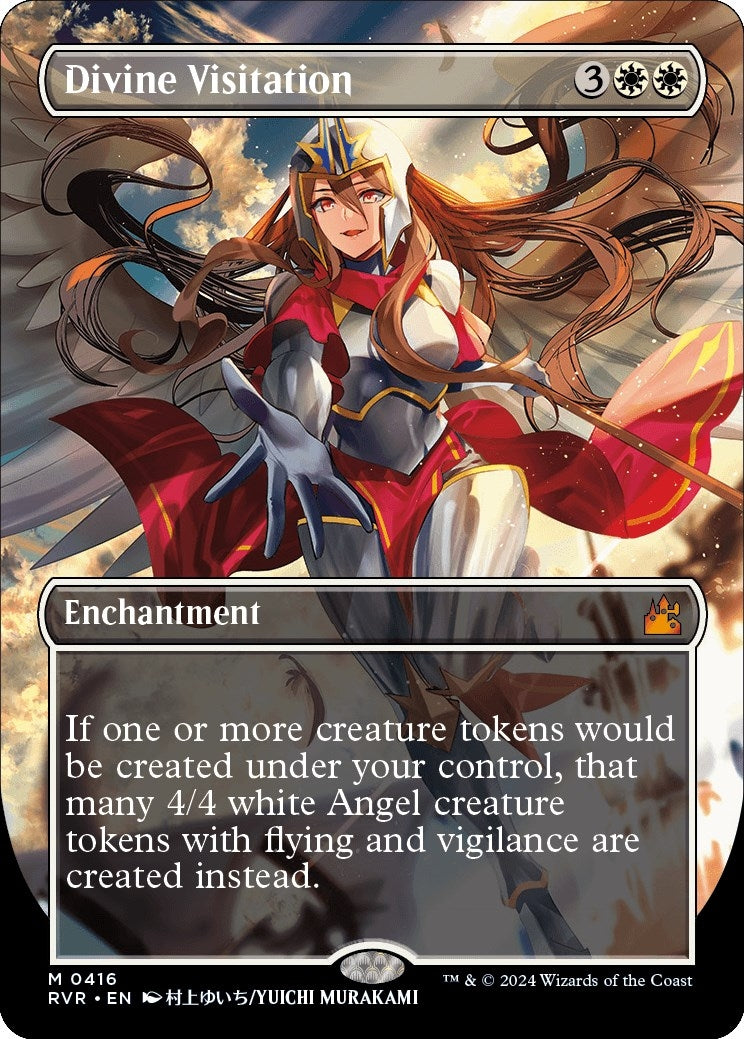 Image for Divine Visitation (Anime Borderless) (416) - Magic: The Gathering