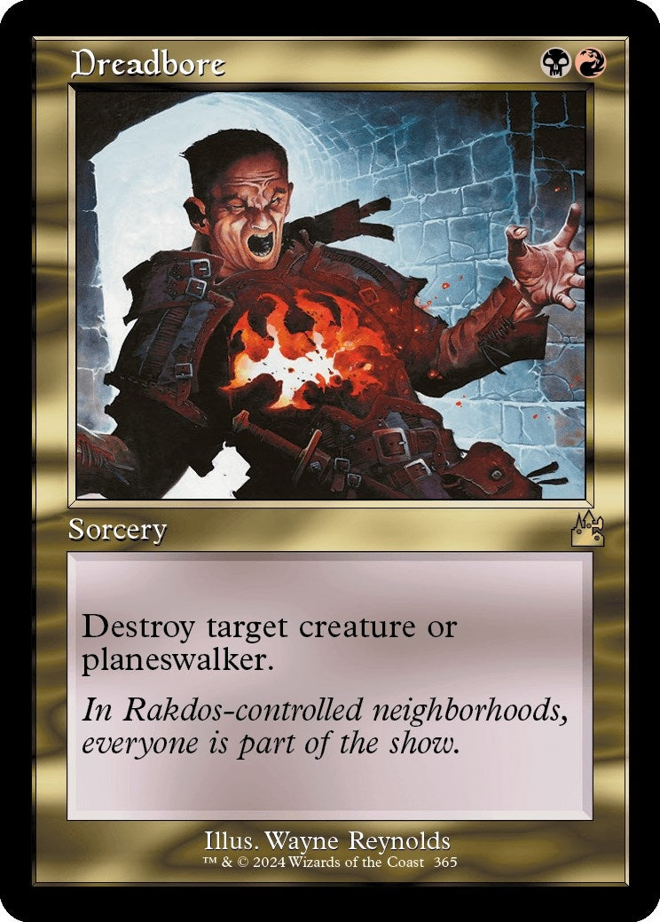 Image for Dreadbore (Retro Frame) (365) - Magic: The Gathering