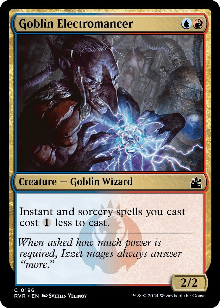 Image for Goblin Electromancer (186) - Magic: The Gathering