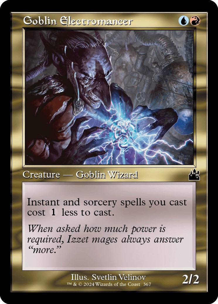 Image for Goblin Electromancer (Retro Frame) (367) - Magic: The Gathering