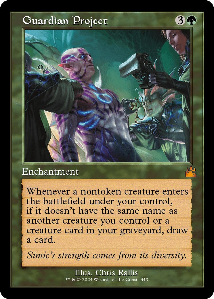Image for Guardian Project (Retro Frame) (349) - Magic: The Gathering