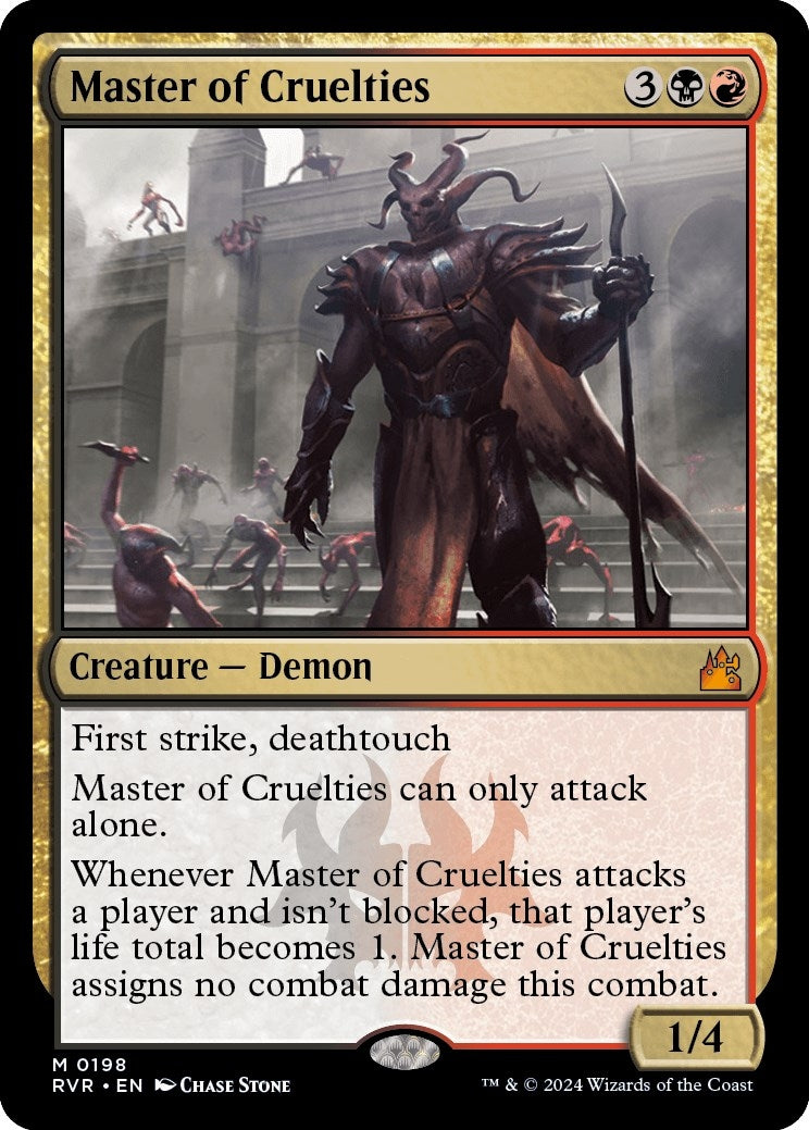 Image for Master of Cruelties (198) - Magic: The Gathering