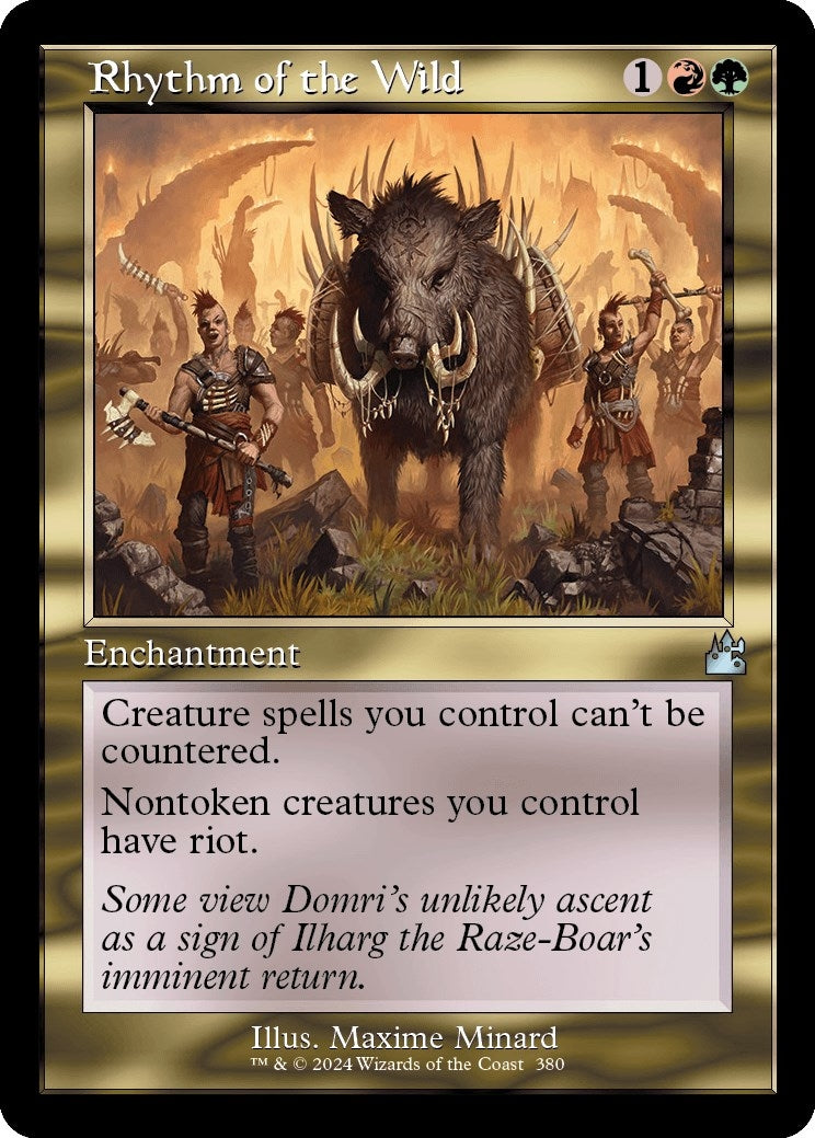 Image for Rhythm of the Wild (Retro Frame) (380) - Magic: The Gathering