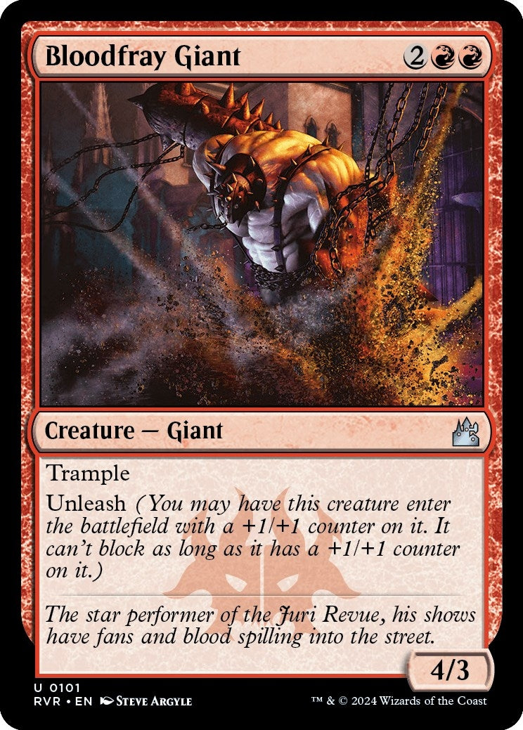 Image for Bloodfray Giant (101) - Magic: The Gathering