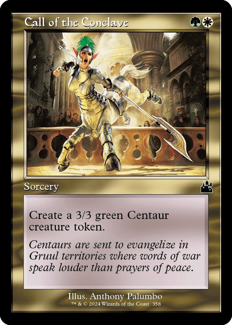 Image for Call of the Conclave (Retro Frame) (358) - Magic: The Gathering