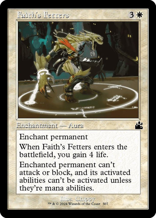 Image for Faith's Fetters (Retro Frame) (307) - Magic: The Gathering