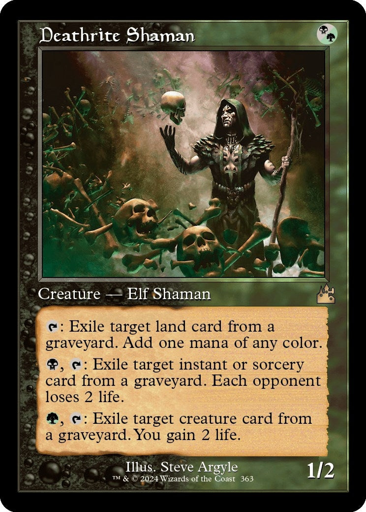 Image for Deathrite Shaman (Retro Frame) (363) - Magic: The Gathering