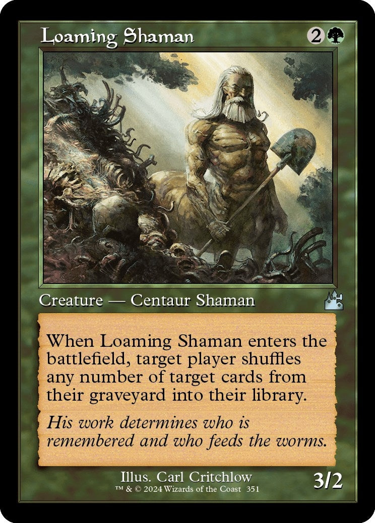 Image for Loaming Shaman (Retro Frame) (351) - Magic: The Gathering