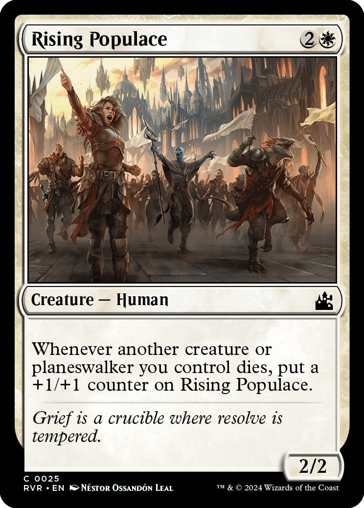 Image for Rising Populace (25) - Magic: The Gathering