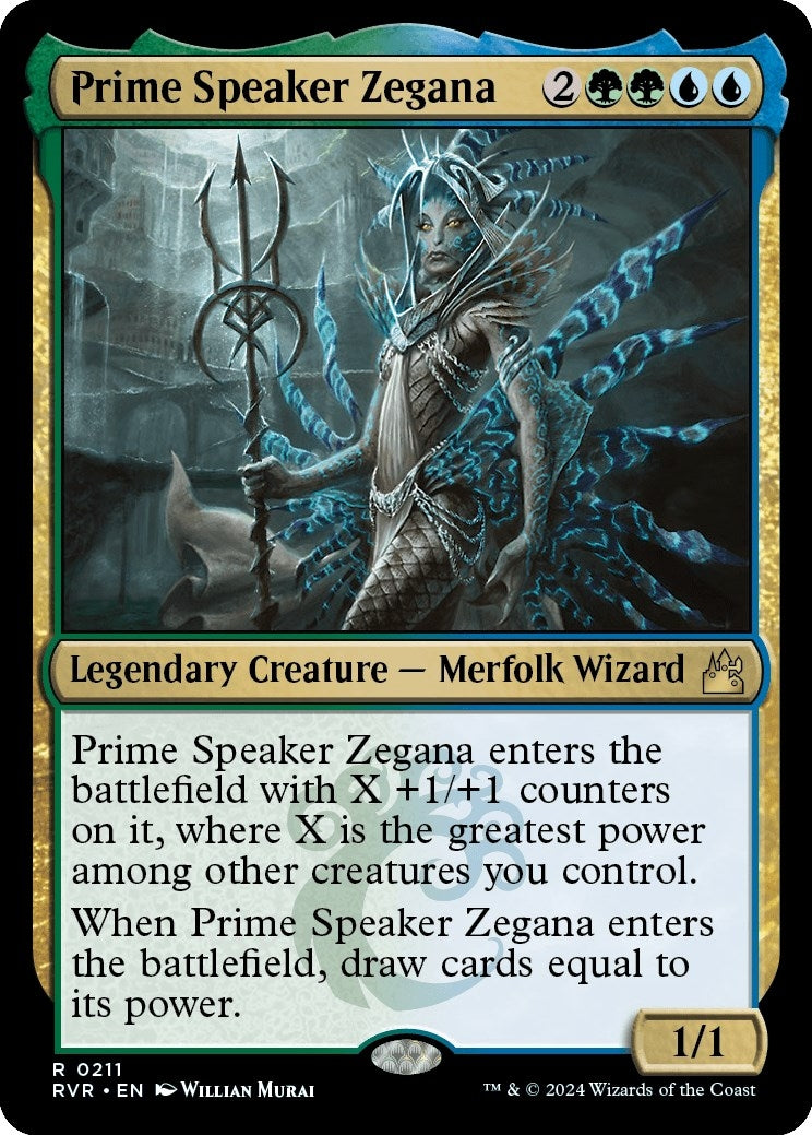 Image for Prime Speaker Zegana (211) - Magic: The Gathering