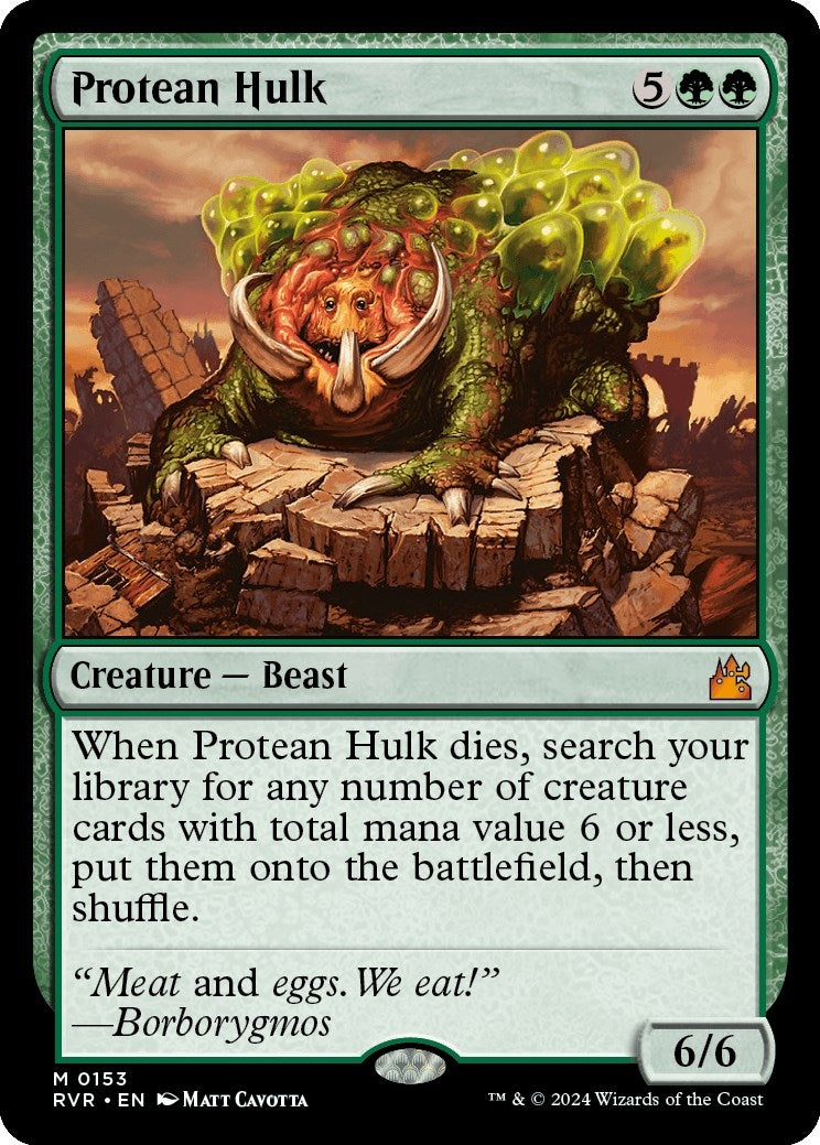 Image for Protean Hulk (153) - Magic: The Gathering