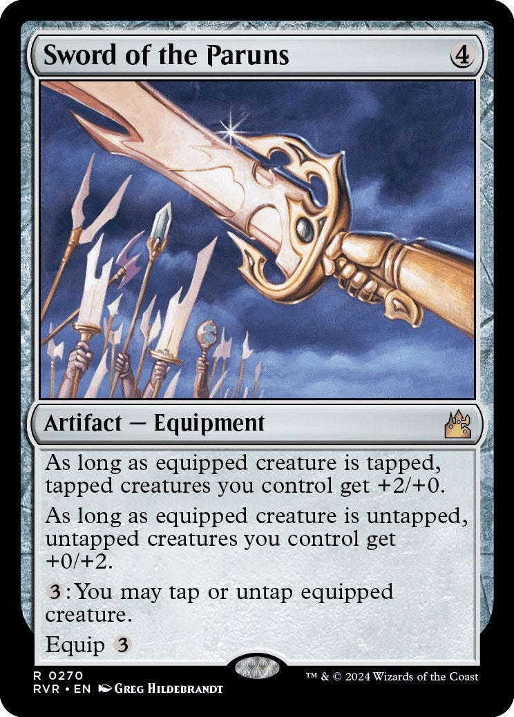 Image for Sword of the Paruns (270) - Magic: The Gathering
