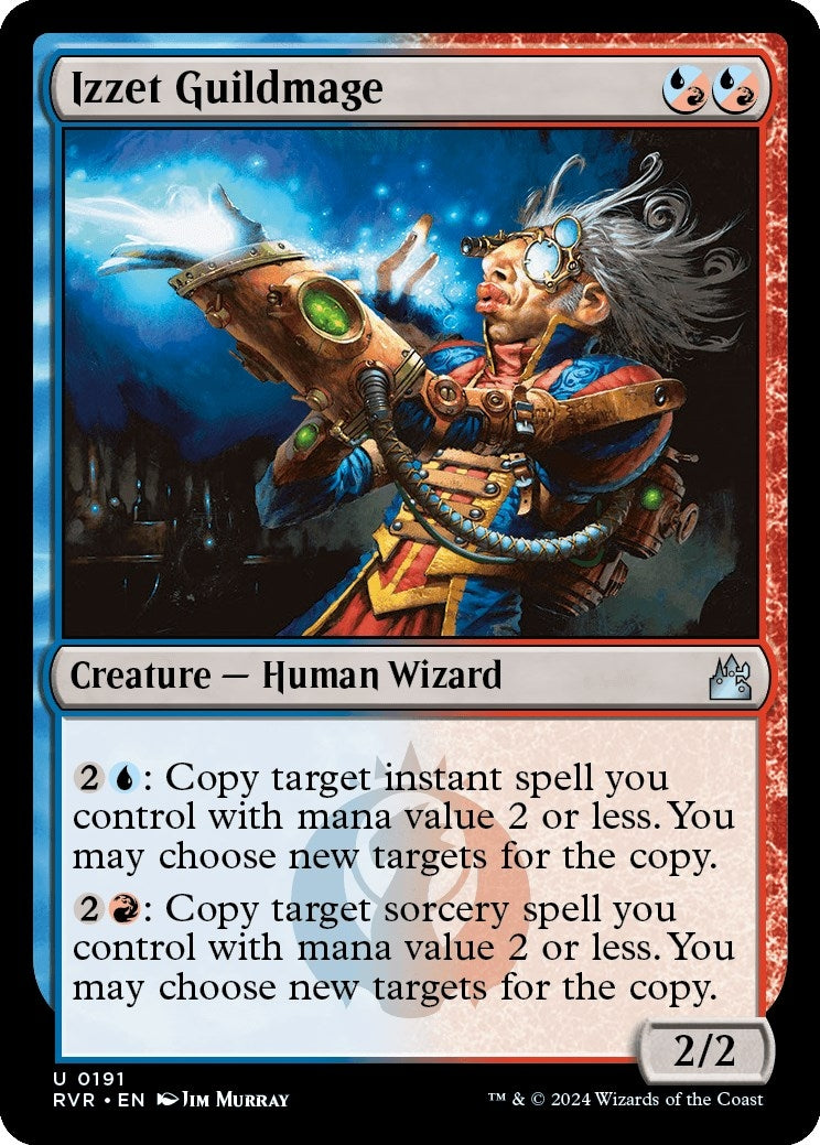Image for Izzet Guildmage (191) - Magic: The Gathering