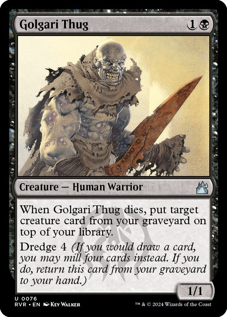 Image for Golgari Thug (76) - Magic: The Gathering