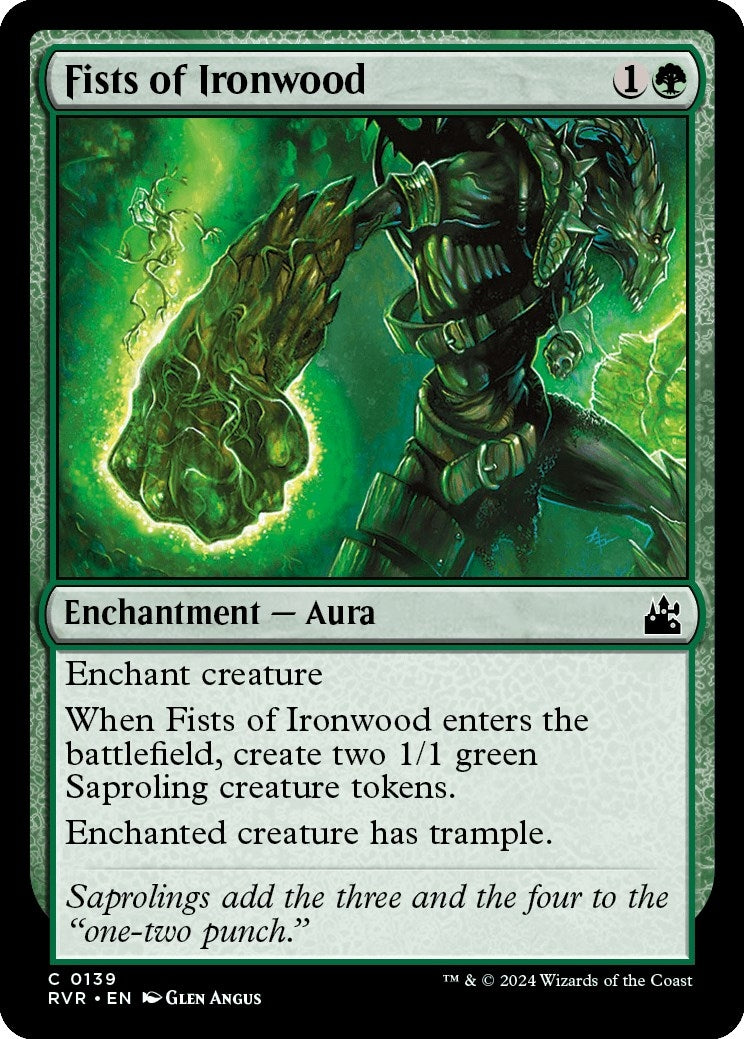 Image for Fists of Ironwood (139) - Magic: The Gathering