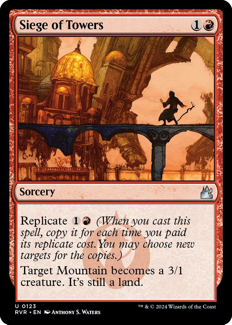 Image for Siege of Towers (123) - Magic: The Gathering