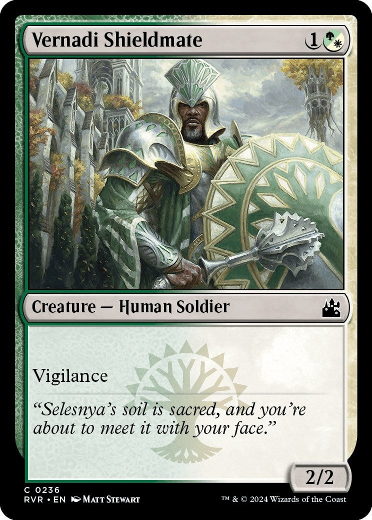 Image for Vernadi Shieldmate (236) - Magic: The Gathering