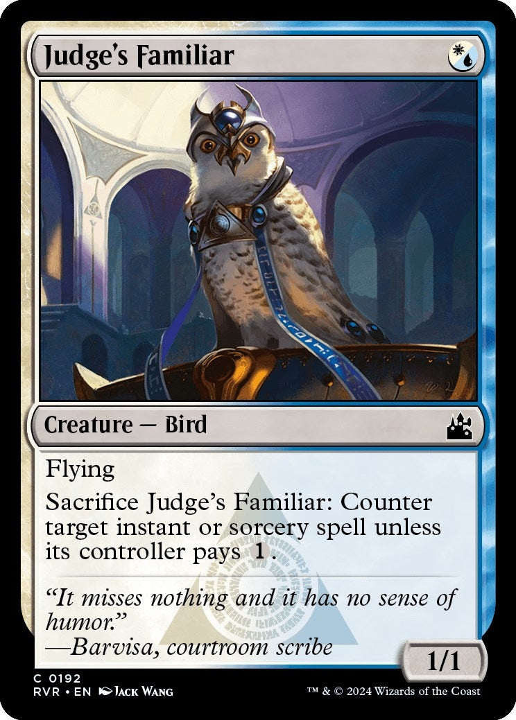 Image for Judge's Familiar (192) - Magic: The Gathering