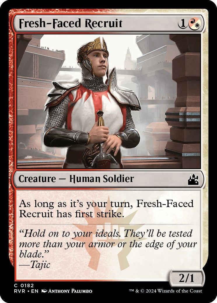 Image for Fresh-Faced Recruit (182) - Magic: The Gathering