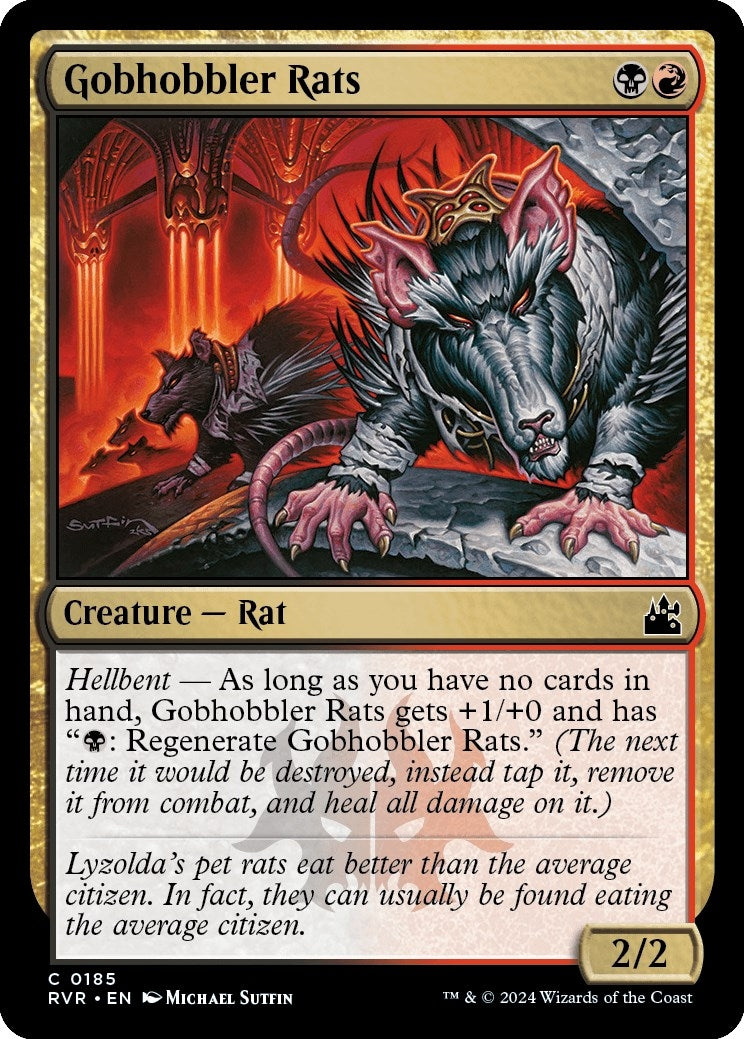 Image for Gobhobbler Rats (185) - Magic: The Gathering
