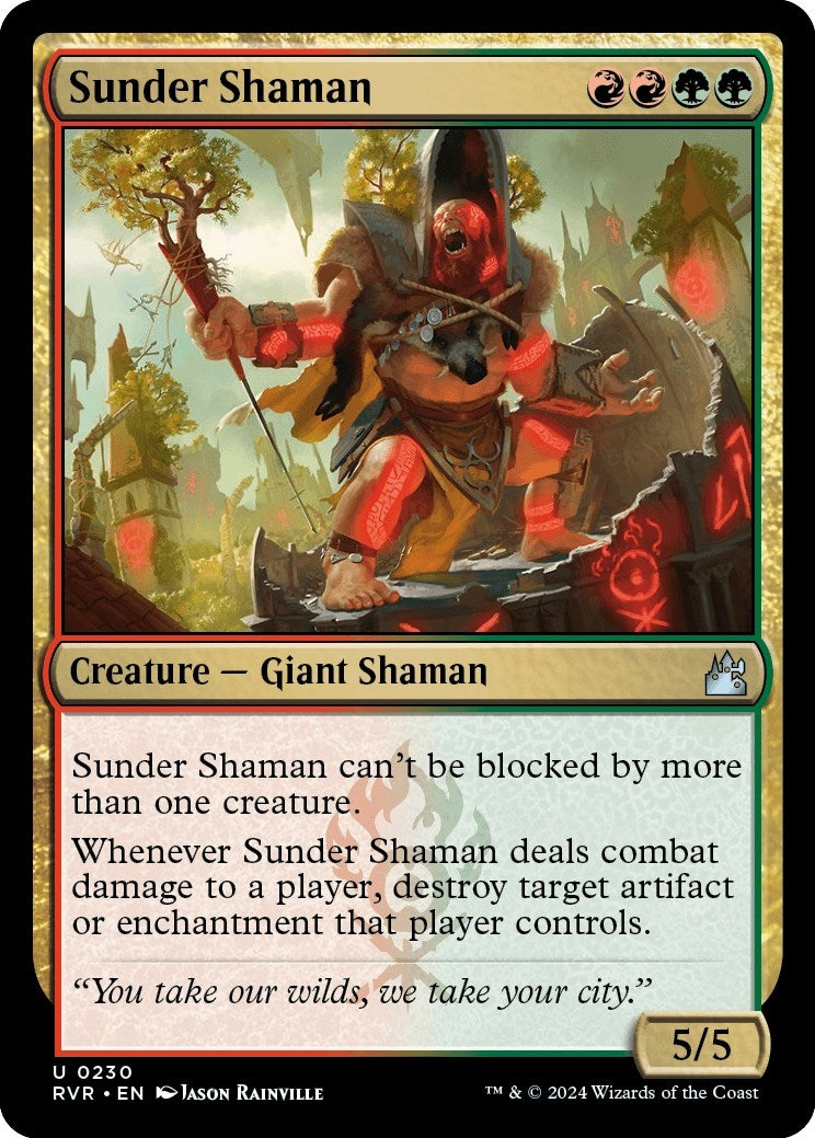 Image for Sunder Shaman (230) - Magic: The Gathering